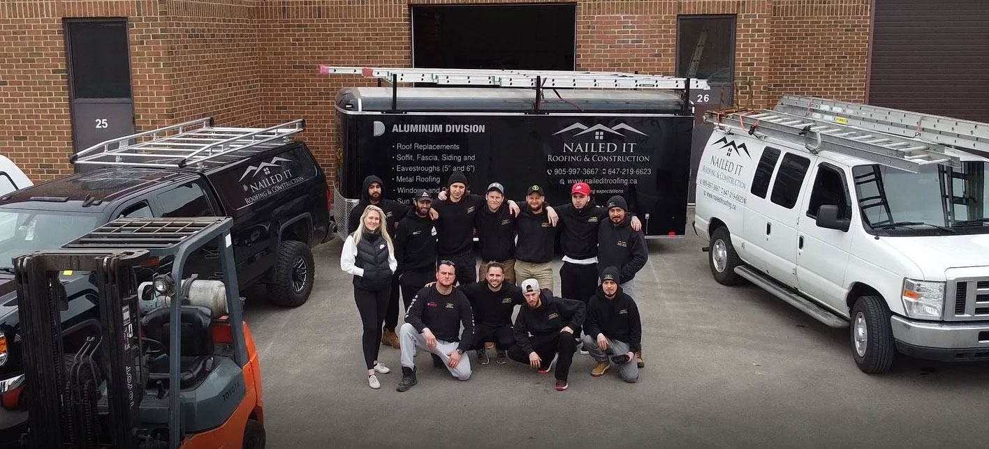 Nailed It Roofing Team in Mississauga