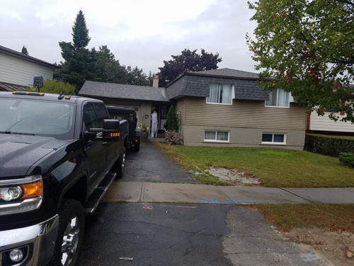 Plywood removal replace architectural shingles - brampton