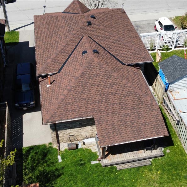 Shingle roof replacement in Brantford