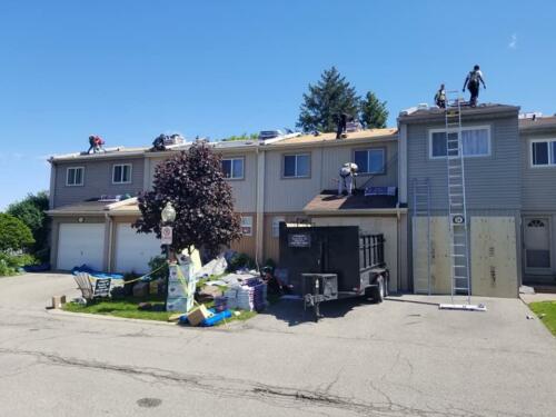 Row House Shingle Roof Replacement
