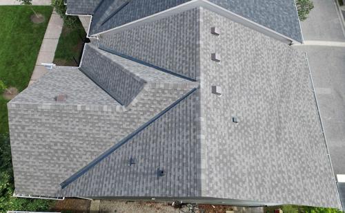 Burlington Roof Replacement with GAF Timberline HDZ Canadian Driftwood Shingles