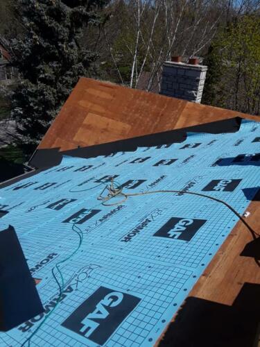 GAF Roofing Shingles Installation
