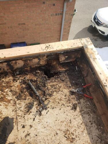 Flat Roof Repair with 2Ply Torch Down