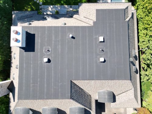 Flat roofing in Oakville
