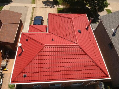 Metal Red Roof Mississauga