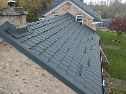 Metal Roof using Whistler Profile