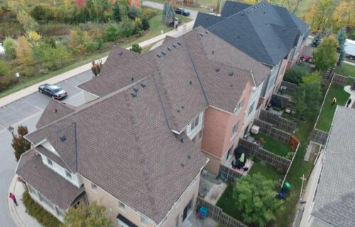 New Roofs on Townhouses